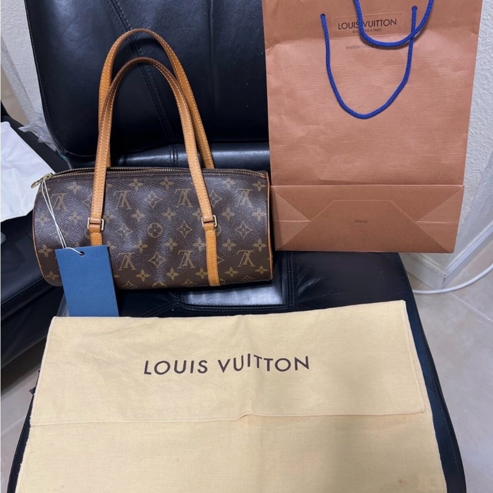 Louis Vuitton Brown Monogram Papillon 30 Handbag